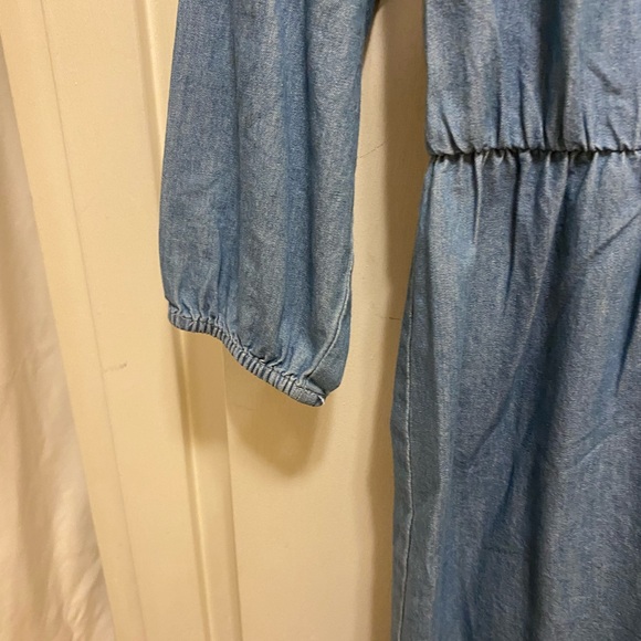 NWT Joie Arryn Blue chambray dress, size Medium - Picture 6 of 8